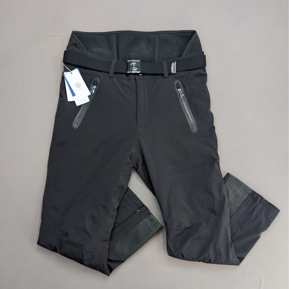 Bogner Thore-T Ski Pants Black XL Waterproof Insulated Belted NWT